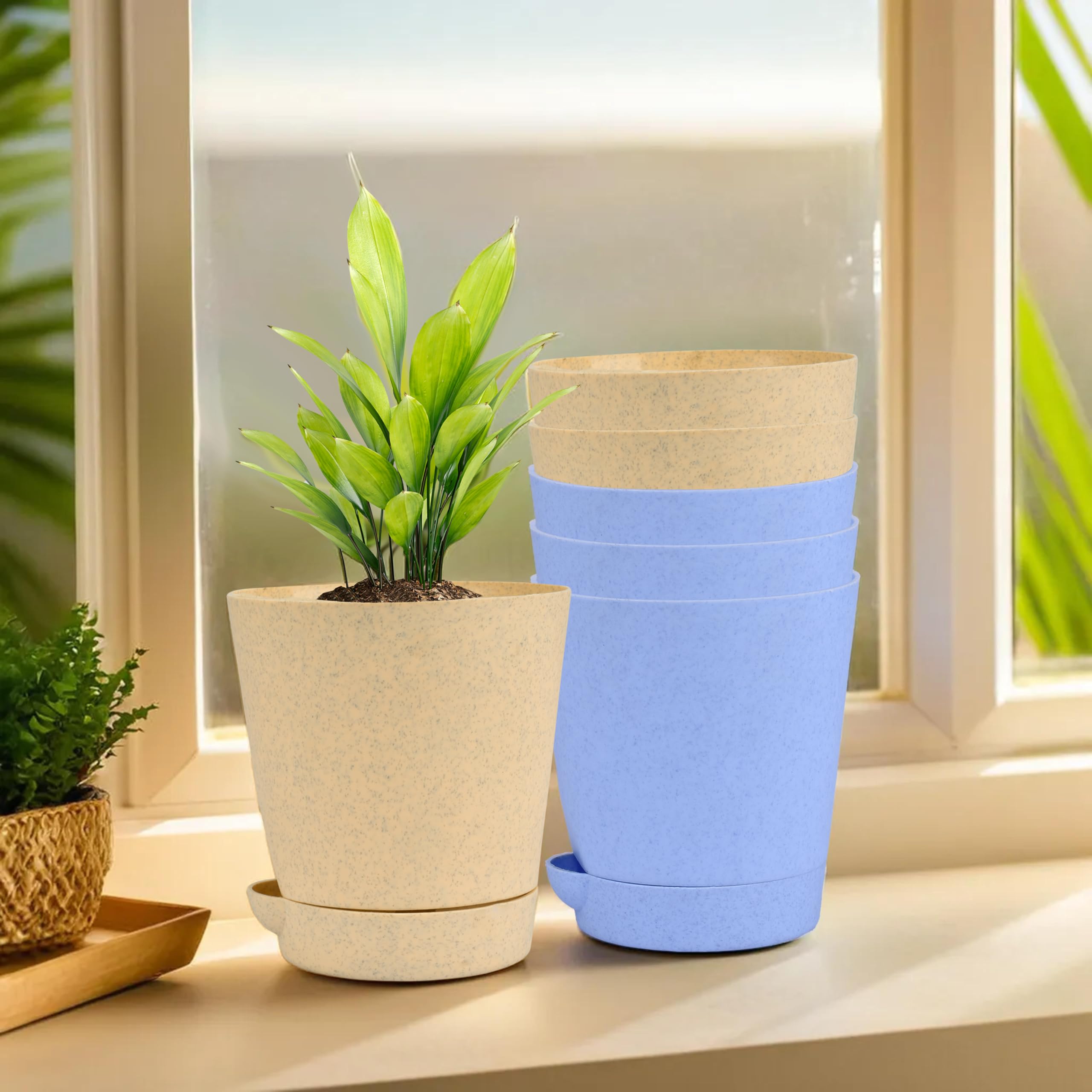 Kuber Industries Flower Pots - 12 Pack -13
