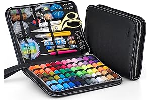 232 Pcs Professional Sewing Needle Thread Kit for Adults