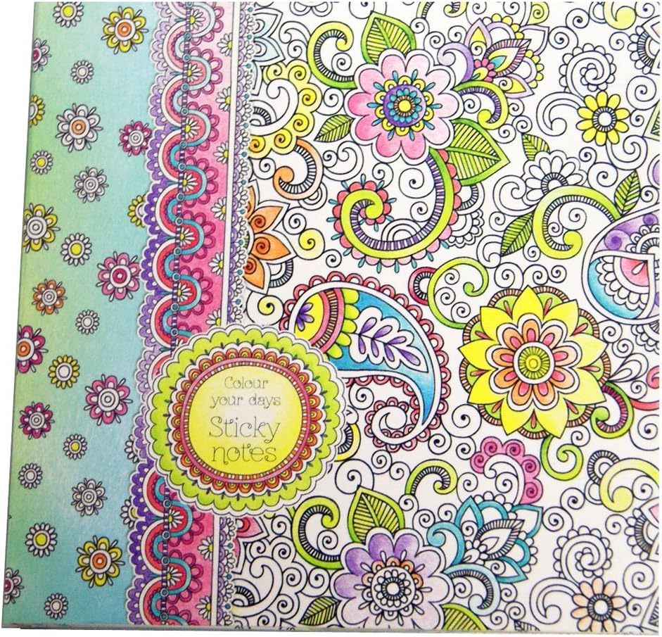 Colour Your Days "Be Creative with Colouring" Sticky Notes