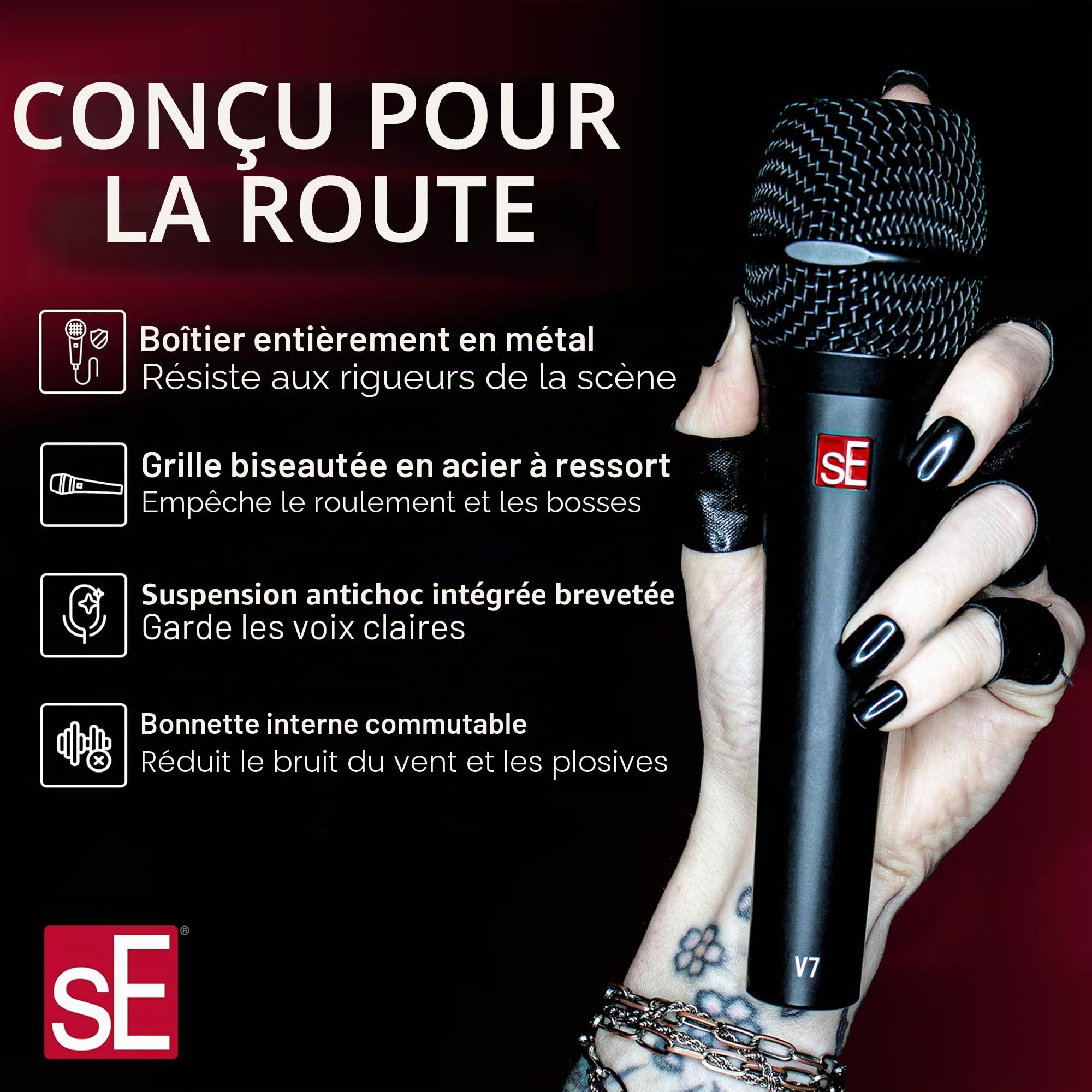 SE Electronics V7 - Microphone Vocal