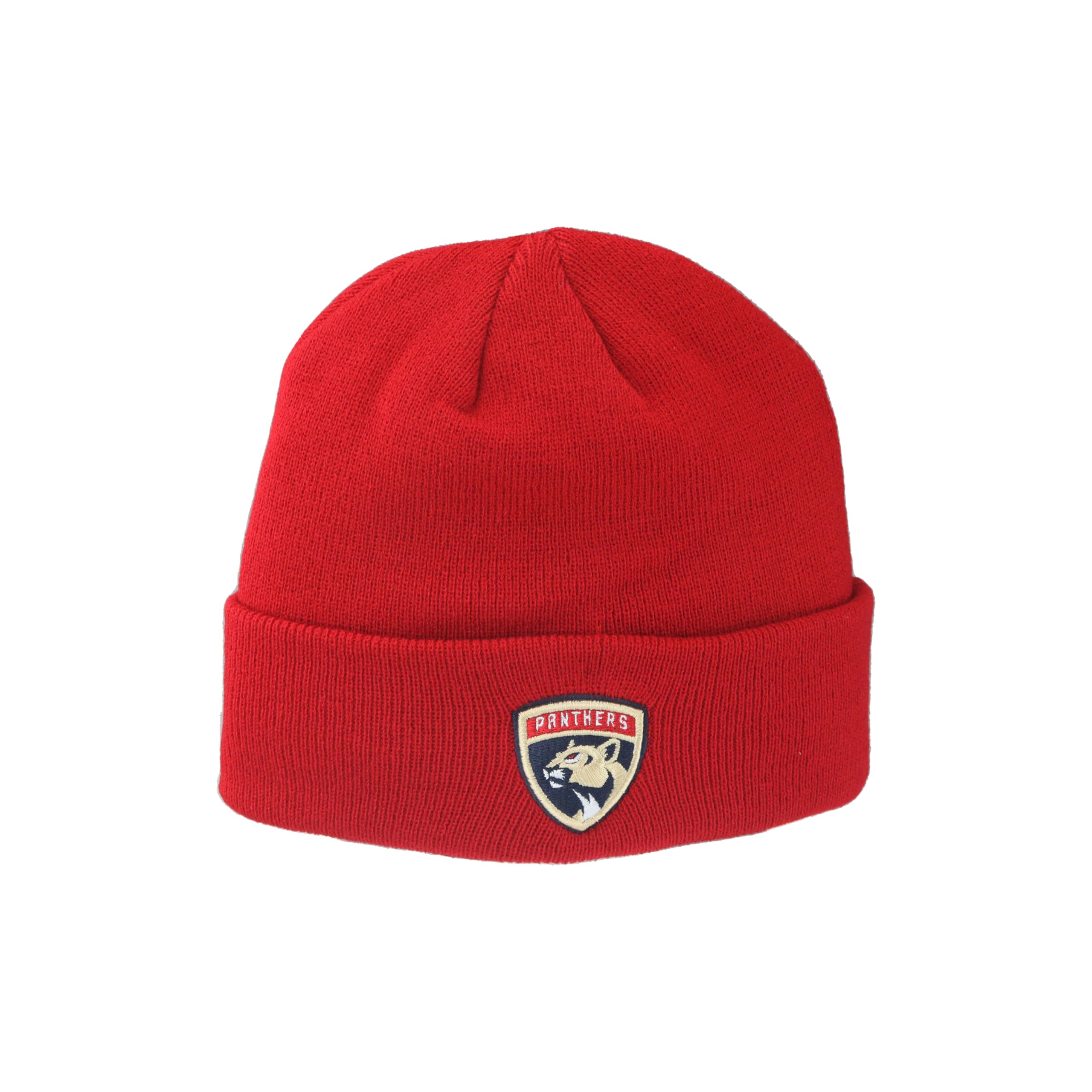 ZHATS Standard NHL Officially Licensed Beanie Cuff Icon Team Color, One Size