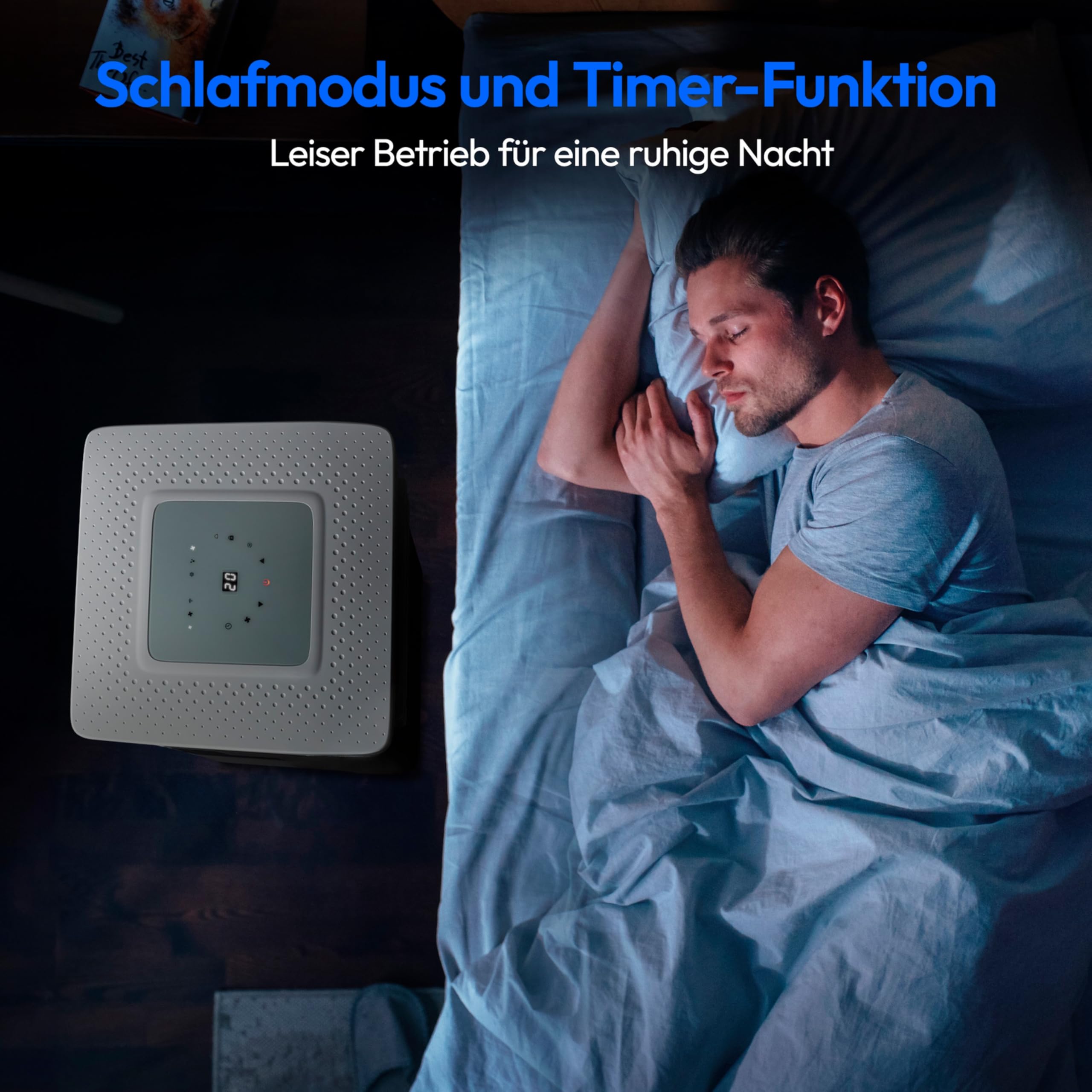 MEDION Smarte Mobile Klimaanlage mit Abluftschlauch P1002 (10000 BTU, mobil, inkl. Fensterabdichtung, bis 34m², 3in1 Kühlen Entfeuchten Ventilieren, App- und Sprachsteuerung, Schlafmodus, MD 37733)