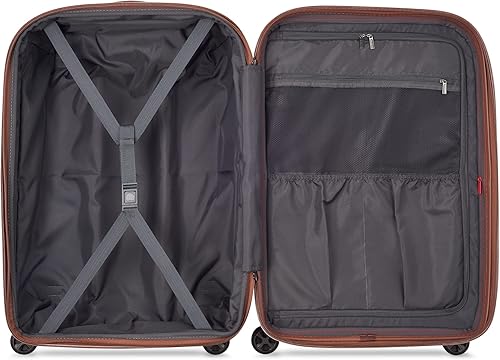 Miniatura 9 de DELSEY Paris St. Tropez Hardside - Maleta extensible con ruedas giratorias, Rosado, St. Tropez Hardside - Maleta extensible con ruedas giratorias