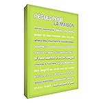 Little Helper Feel Good Art Canvas on Frame, Modern Design 30 x 40 cm Lime Green