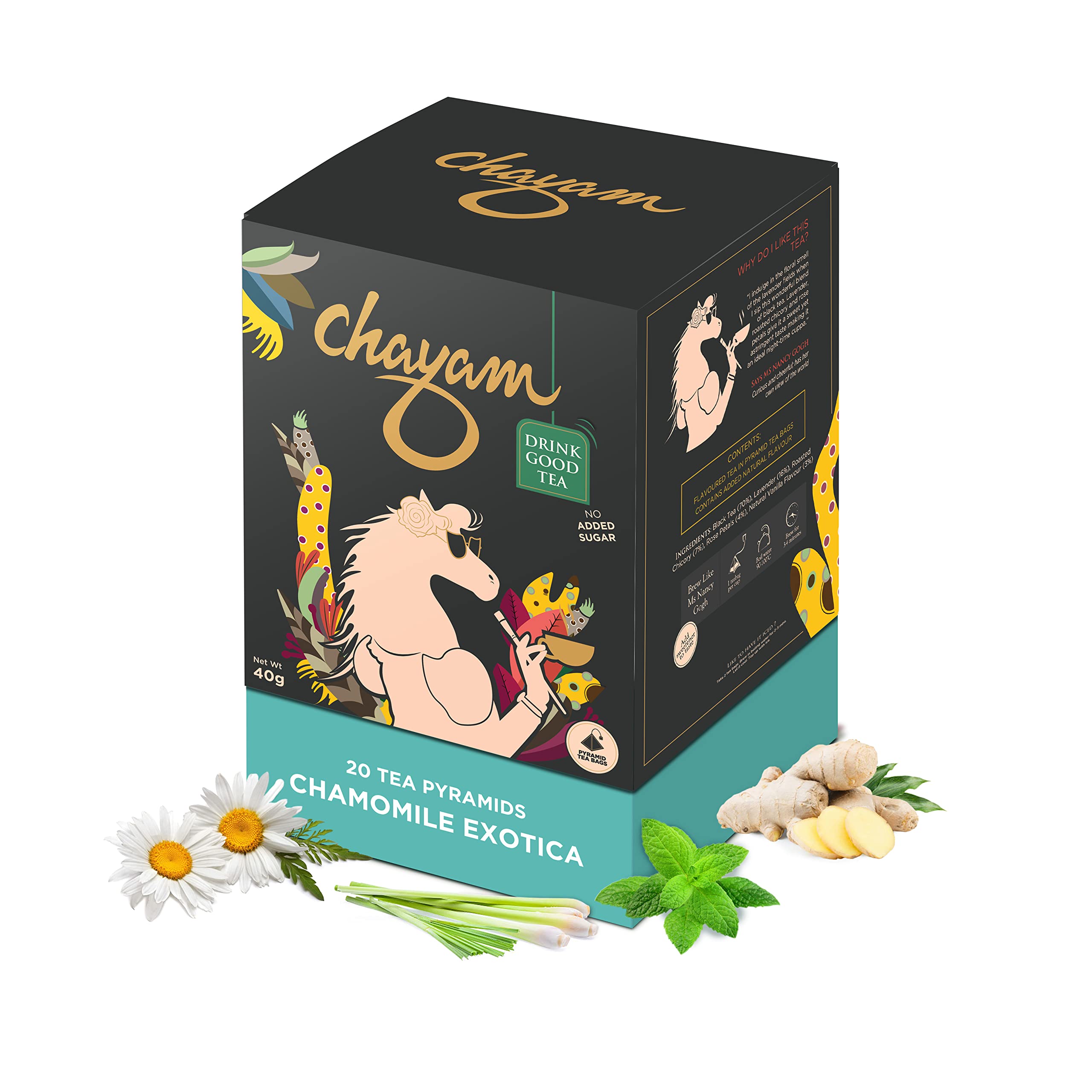 20 Tea Bags (Pack of 1) · Chamomile Exotica