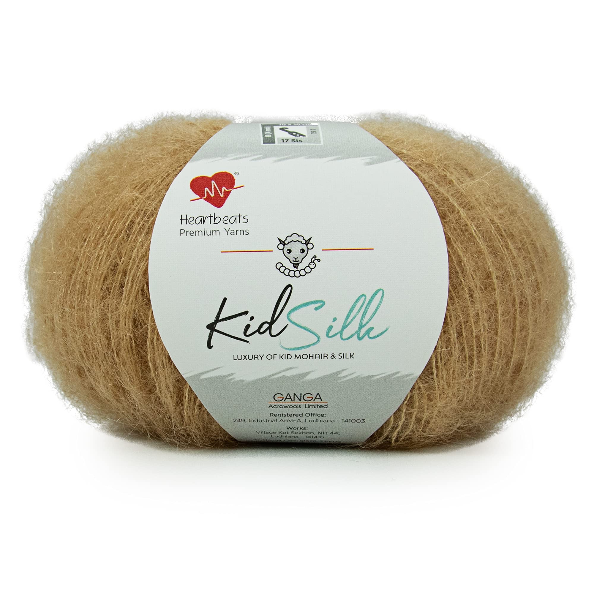 Heartbeats Kid Mohair Silk Yarn - Luxurious Softness -4