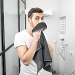 Utopia Towels 6 Piece Premium Hand Towels Set, 16 by 28 inches, 100% Ring Spun Cotton, Lightweight and Highly Absorbent Towels for Bathroom, Travel, Camp, Hotel, and Spa, Grey