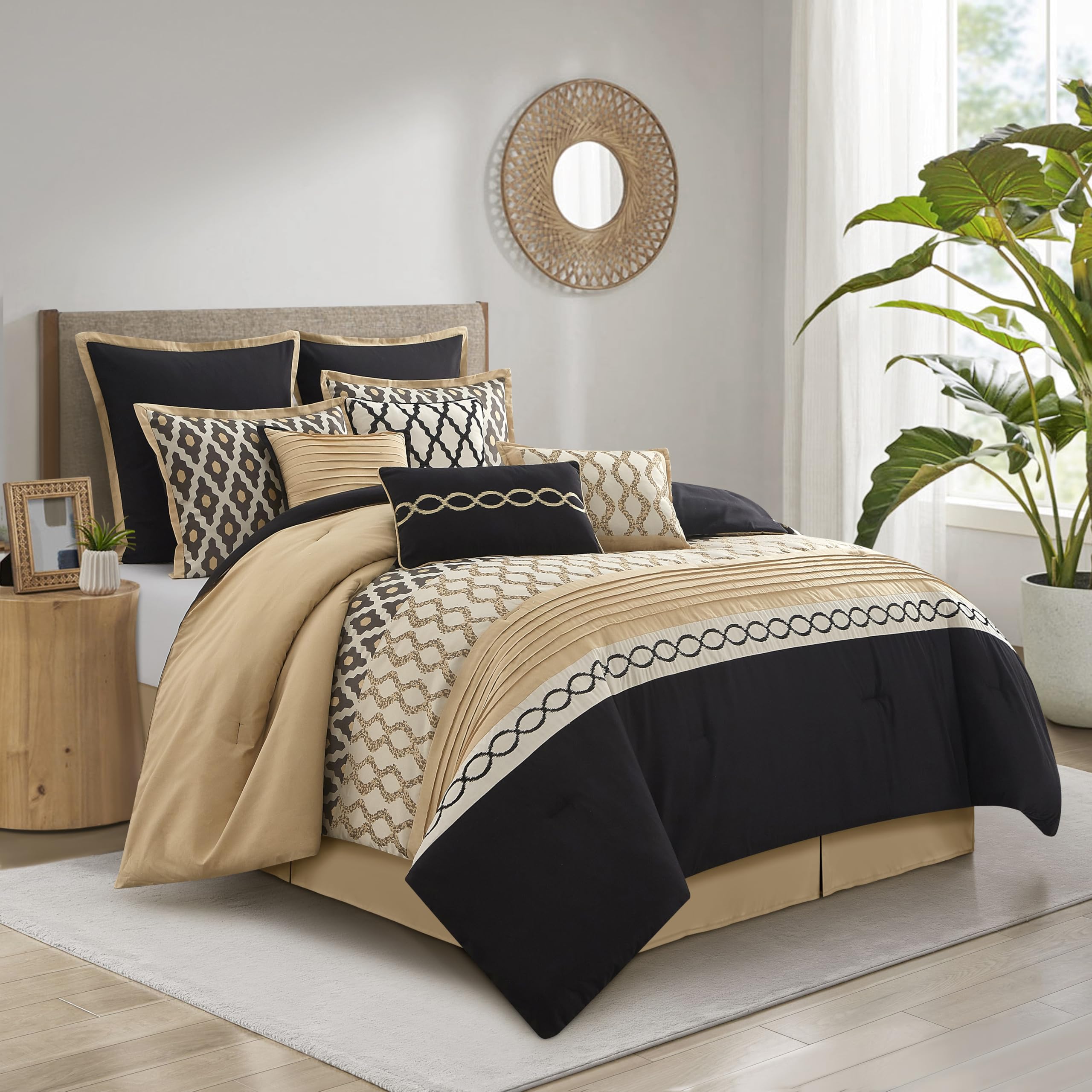 Stratford Park Geometric Comforter Set