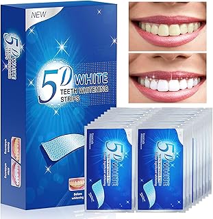 Teeth Whitening Strips Tooth Whitener - White Strips for Teeth Whitening, Whitening Strips Sensitive, Whitener Strips Clean Teeth Safely, Stains Remover for Coffee, Wine, Tobacco (28 PCS)