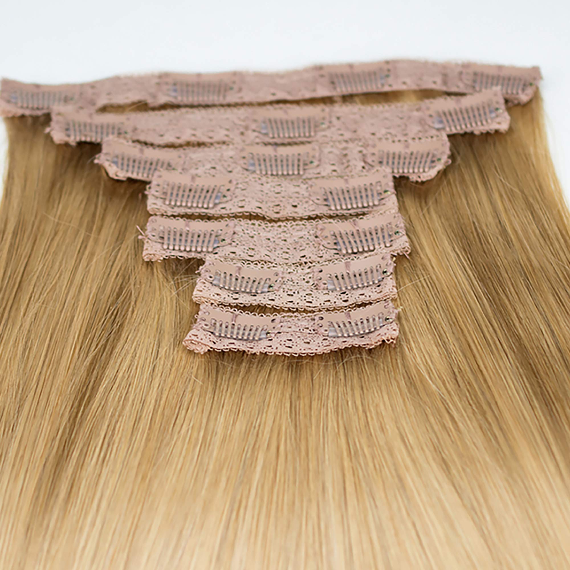 Hair Extensions Hair Couture Clip 14” Human Hair - 12 pieces easiXtend Pro Human Hair Extensions | 12 main image 4