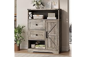 Fameill Farmhouse Laundry Room Storage Cabinet