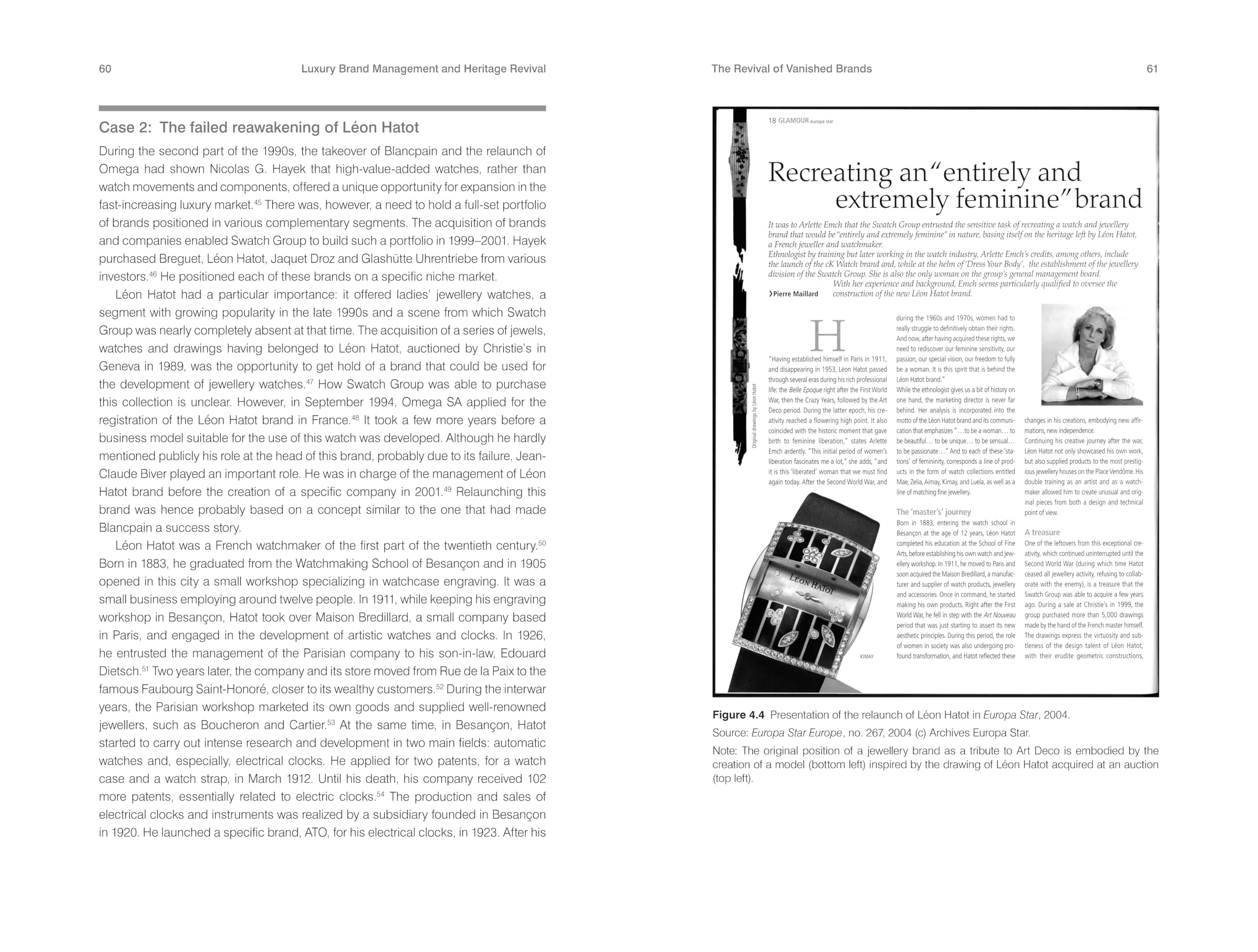 Luxury Brand Management and Heritage Revival: Case Studies from the Swiss Watch Industry