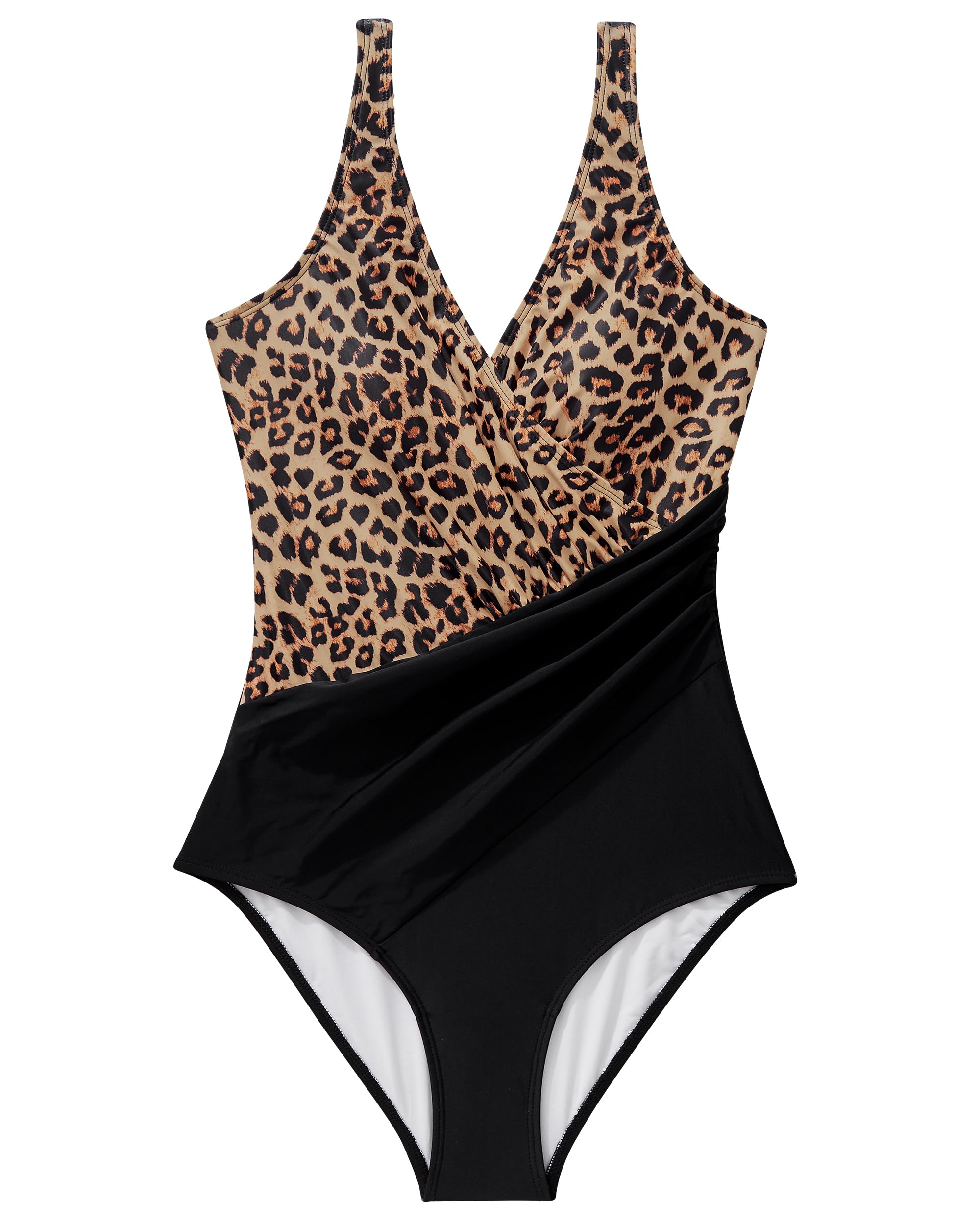 DOULAFASS Shape Traje de baño para Mujer, con Espalda en U, Cuello en V, Sexy, bañador Adelgazante