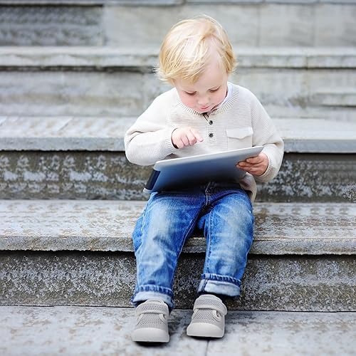 Miniatura 6 de Zapatos ligeros y transpirables para bebés y niños pequeños, zapatos antideslizantes para caminar al aire libre, zapatos deportivos para niños