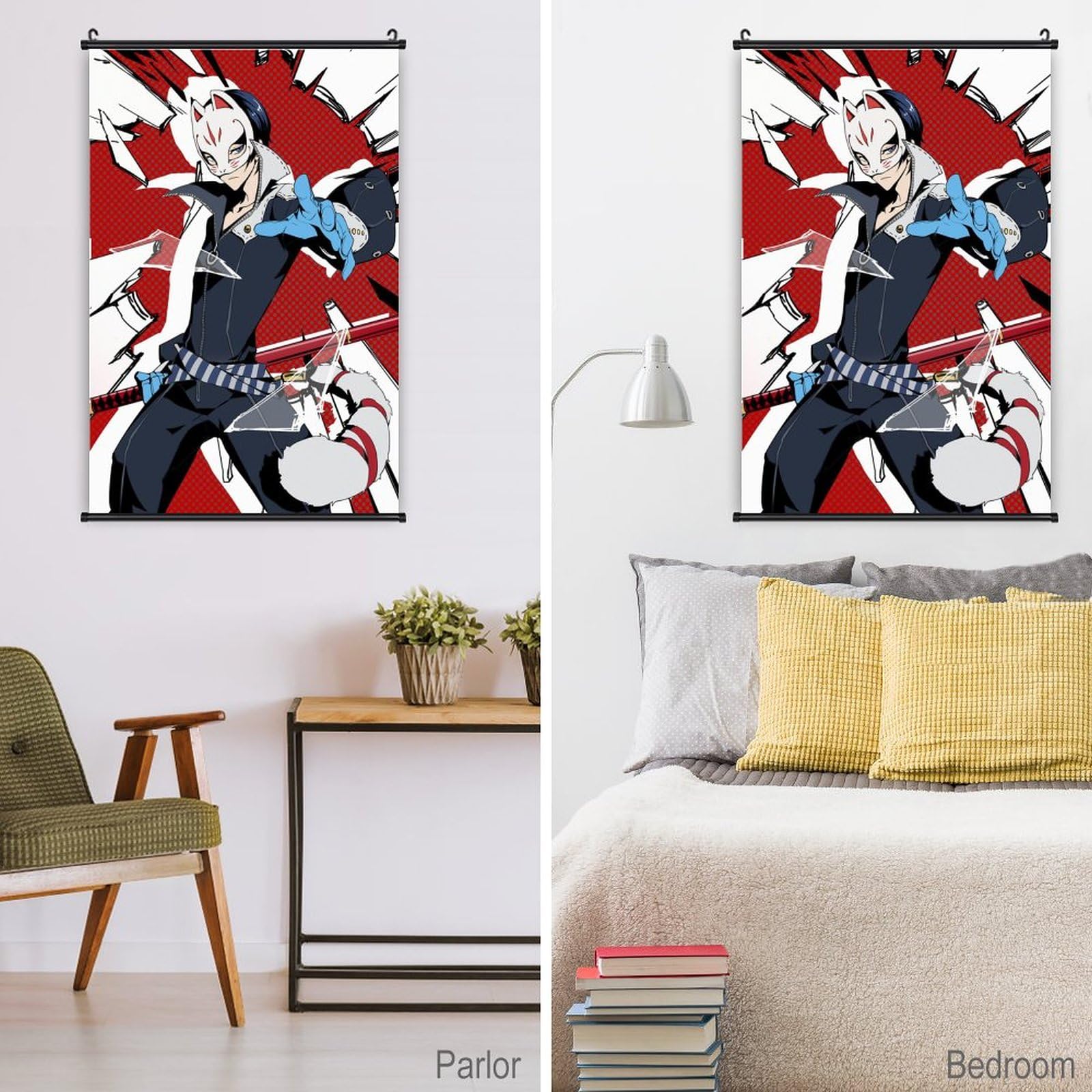 A Wide Variety of Persona Anime Fox Yusuke Kitagawa Wall Scroll