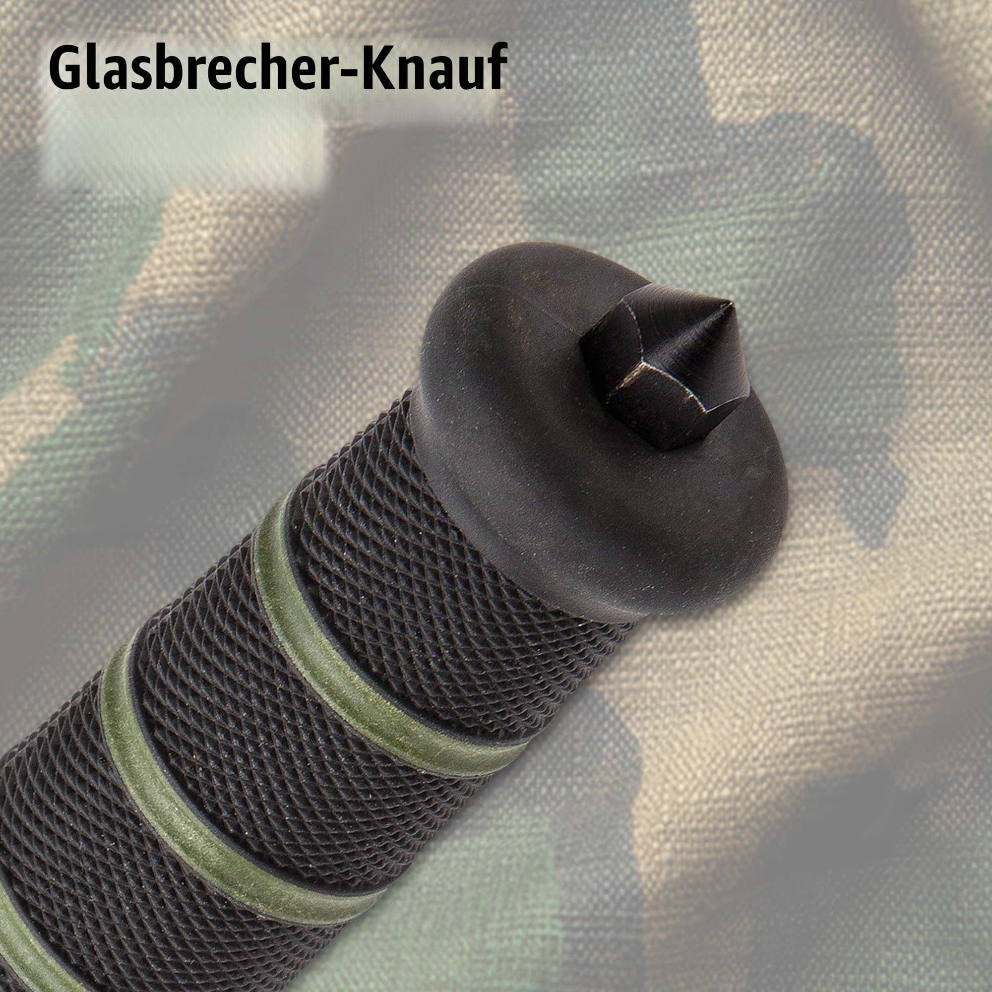 USMC Blackout Combat Tanto Schwert mit Nylonscheide, AUS-6 Edelstahl-Tanto-Klinge, gummierter spritzgegossener Griff, strukturierter Griff, 69 cm Länge, Battle Gear Ready