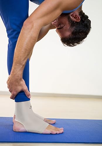 Miniatura 2 de Tobillera de compresión de cobre para mujer, ligera, transpirable, soporte para pie y tobillo en fascitis plantar, tendón de Aquiles y tendinitis