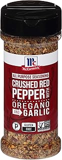McCormick Crushed Red Pepper with Oregano and Garlic All Purpose Seasoning, 3.62 oz
