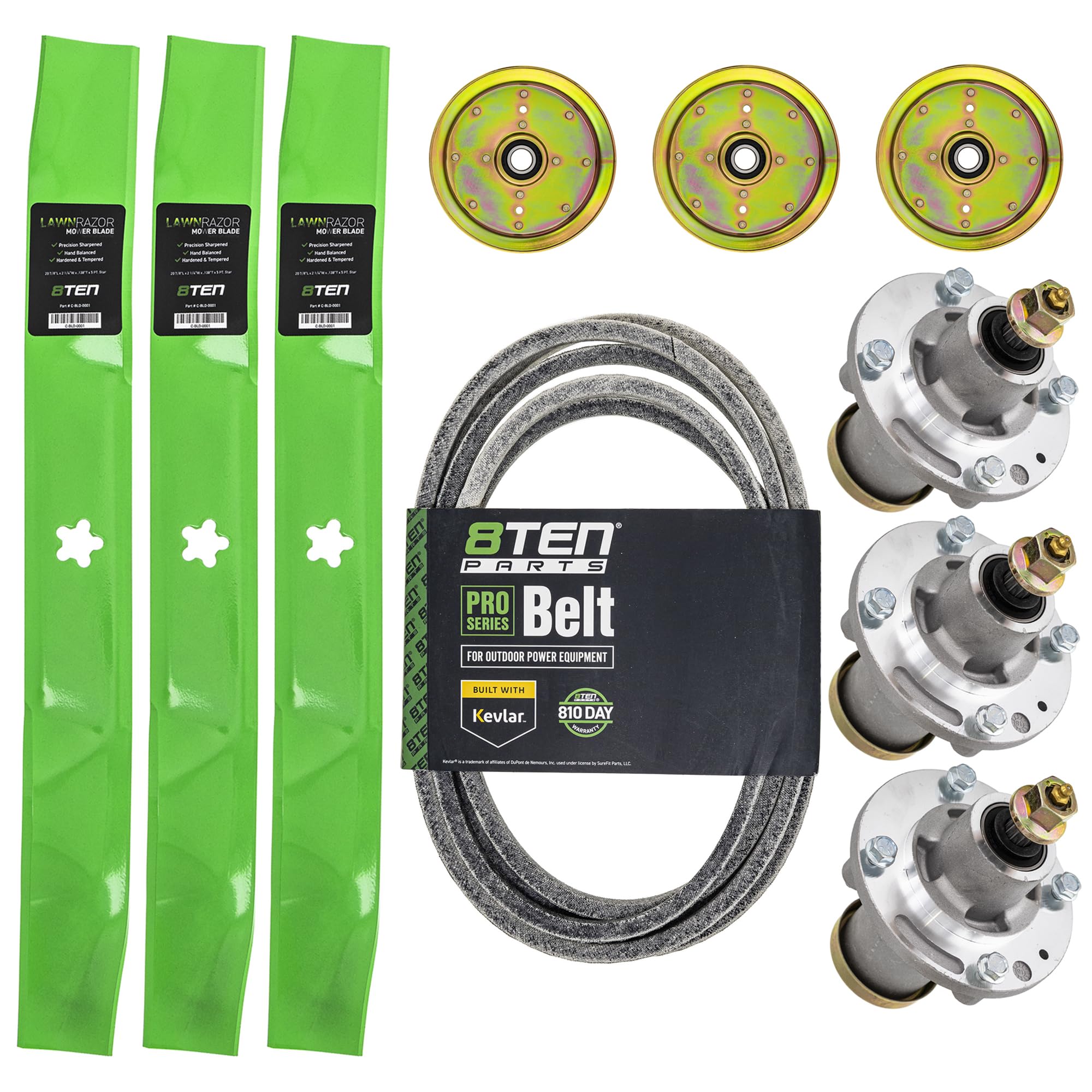 Amazon.com: 8TEN Deck Rebuild Kit for Husqvarna MZ6128 FD61M 61