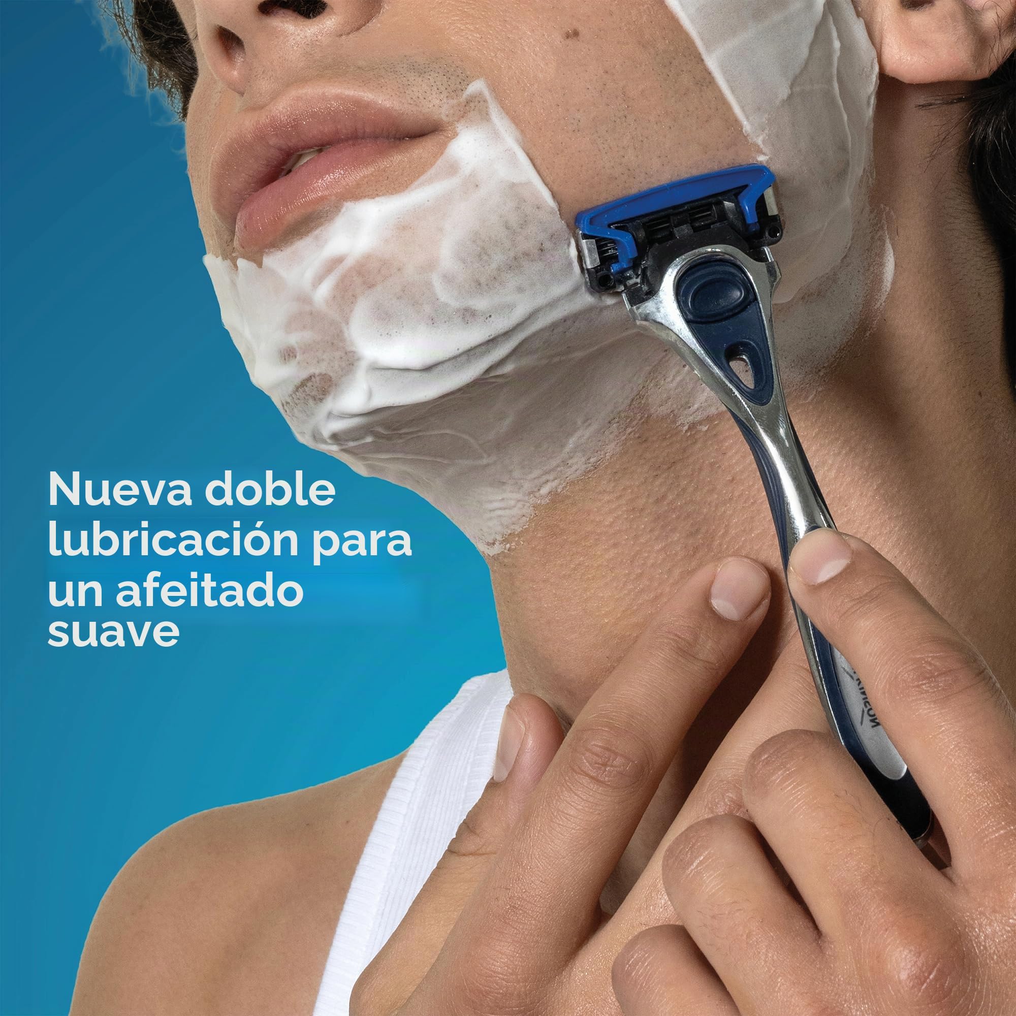 Wilkinson Sword Hydro 5 - Juego de cuchillas de recambio XXL de 12 recambios, acción hidratante y con revestimiento de carbono