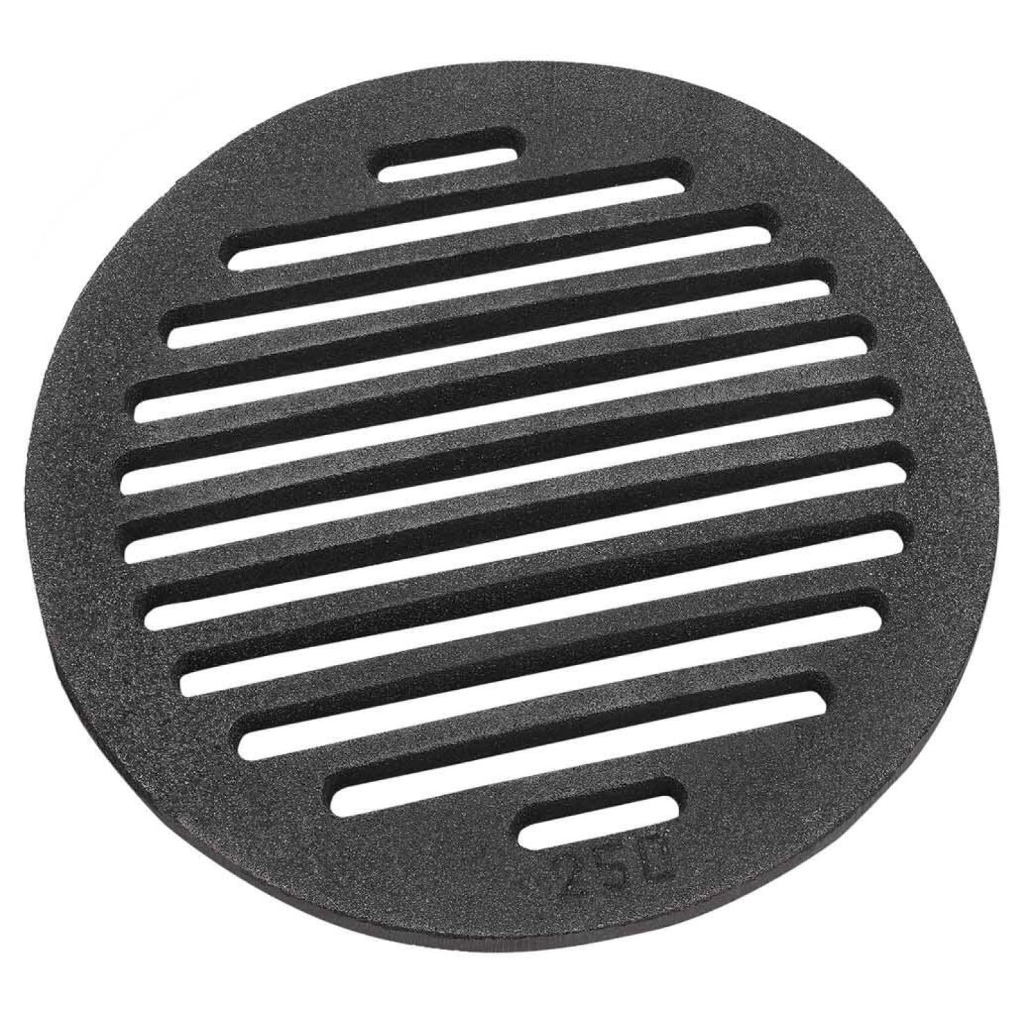 KOTARBAU® Grille de Cheminée en Fonte Ø 25 cm Grille en Fonte pour Insert poele a Bois cheminee