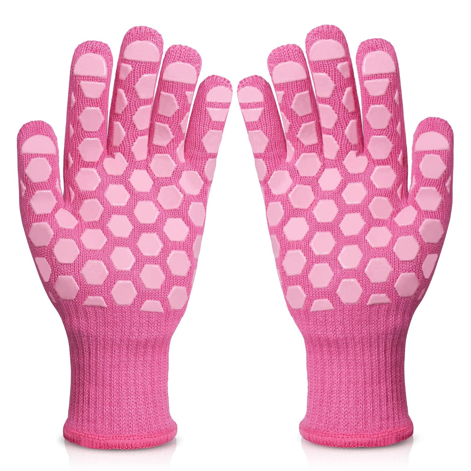 NALACALBBQ Gloves Women Oven Mitts: 932°F Heat Resistan Gloves - Grill Gloves for Kitchen Cooking Pot Holders