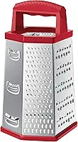 Euro Home - Ralador inox com 6 Faces de 9'' Vermelho - PRP5357-VM