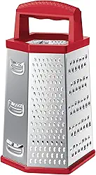 Euro Home - Ralador inox com 6 Faces de 9'' Vermelho - PRP5357-VM