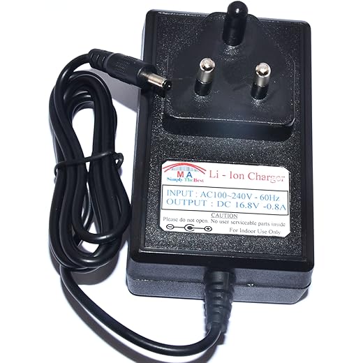 MA 16.8V 0.8A Charger for 14.4V / 14.8V Li-ion