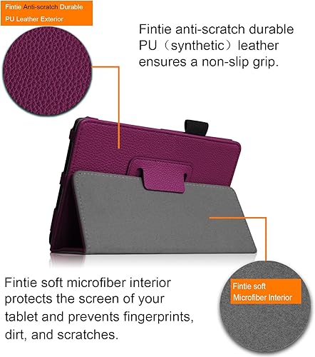 Miniatura 4 de Funda tipo libro Fintie Samsung Galaxy Tab A 70 Púrpura