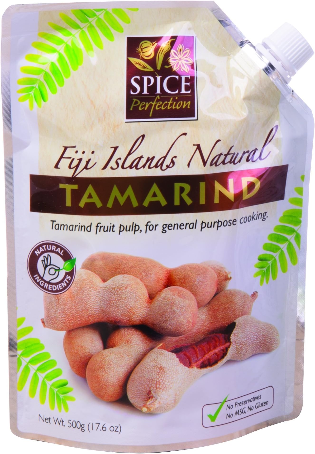 Tamarind Pulp - Tamarind Paste - 17.6 Oz/500 gm - PACK of 6 - Spice Perfection