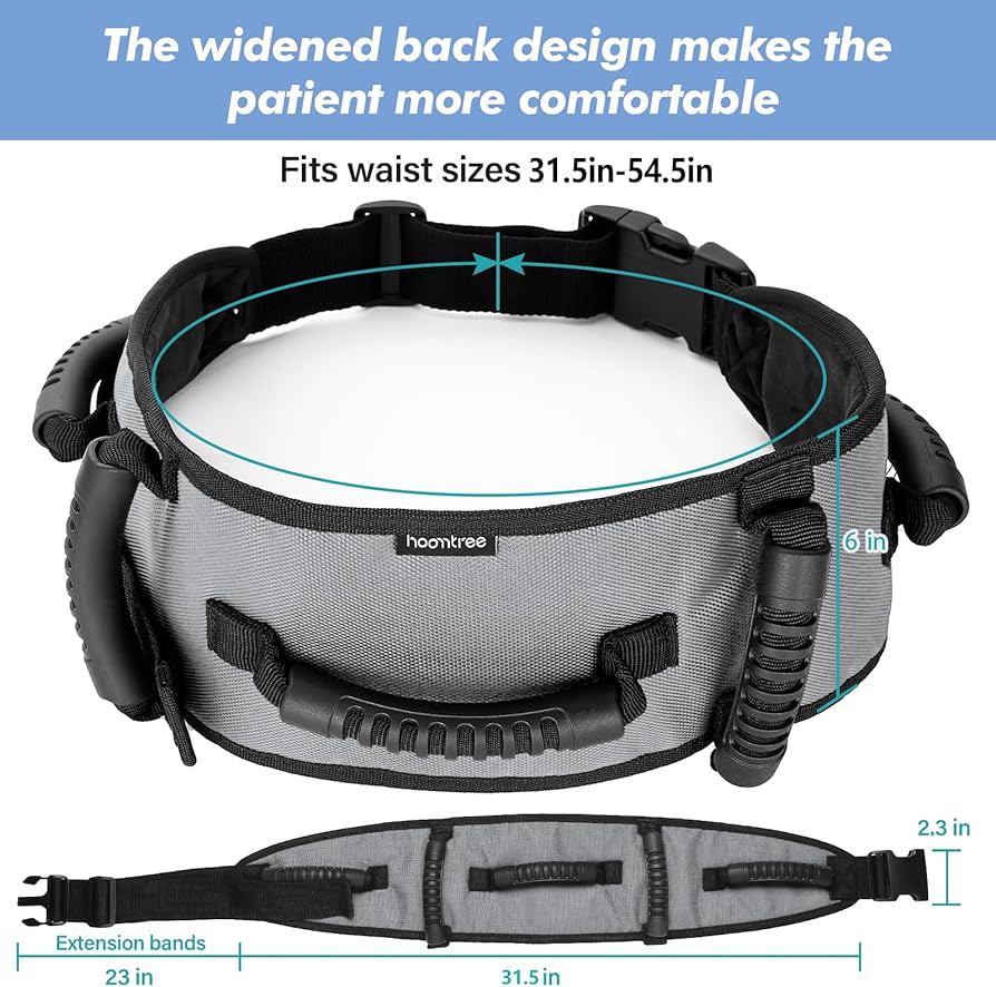 Amazon | 介護補助ベルト歩行ベルト転送ベルト、介護用移乗ベルト 老人