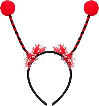 Balinco Serre-tête Coccinelle, Déguisement Femme, Serre-tête Ladybug, Coiffe, Accessoires De