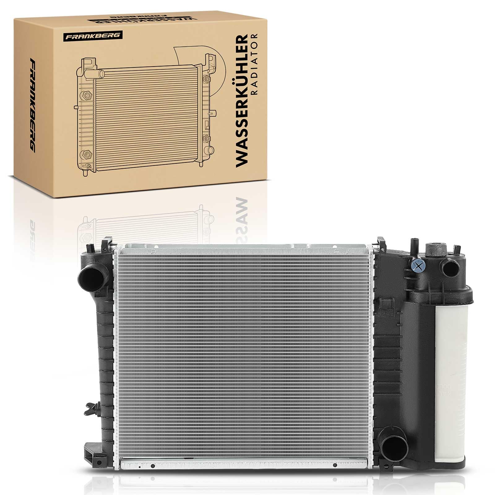 Frankberg Radiador de refrigeración por agua Transmisión Manual