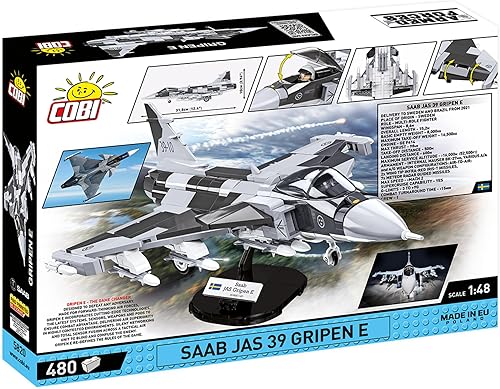 Miniatura 9 de COBI Fuerzas Armadas SAAB JAS 39 Gripen E Avión