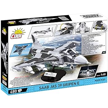 COBI SAAB JAS 39 GRIPEN E 1:48 グリペン 81b1zJaIh5L._UF350,350_QL80_.jpg