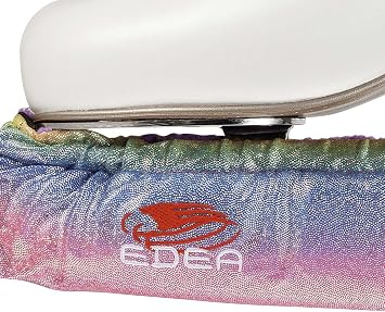 Edea IRIS Ice Skate Blade Covers, Multi-Colour, Embroidered Logo, Suitable for Ice Skates up to 7-10 inches - 17.8 - 25.4 cm