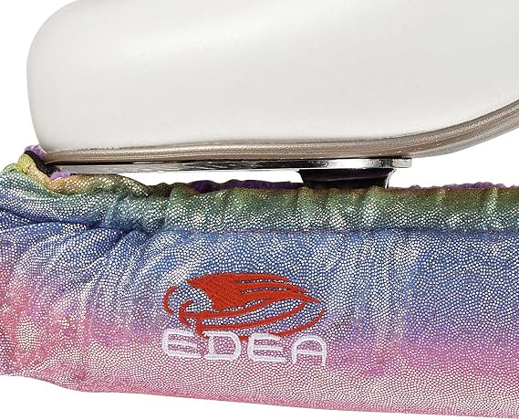 Edea IRIS Ice Skate Blade Covers, Multi-Colour, Embroidered Logo, Suitable for Ice Skates up to 7-10 inches - 17.8 - 25.4 cm