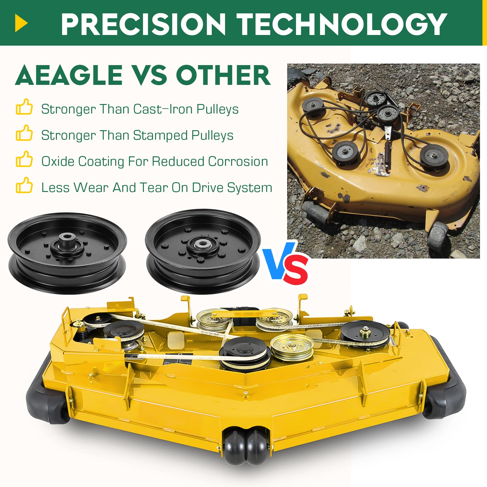 Cub Cadet Mtd Idler Pulley Idler Pulley Replacement For Cub Cadet