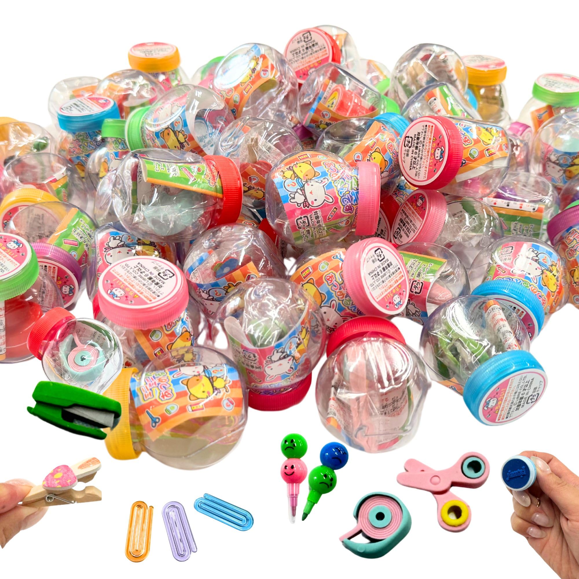 Amazon | 【嬉しい 縁日 用品】 かわいい 文具 カプセル ミニ つか