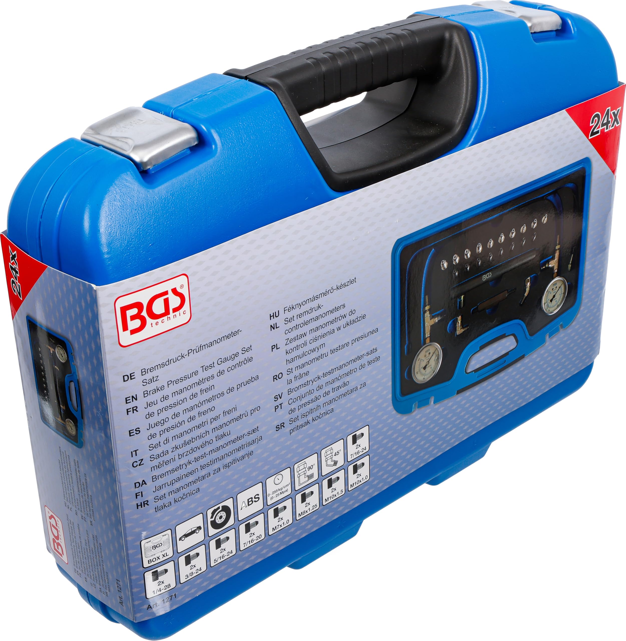 BGS 1271 | Set di manometri per freni