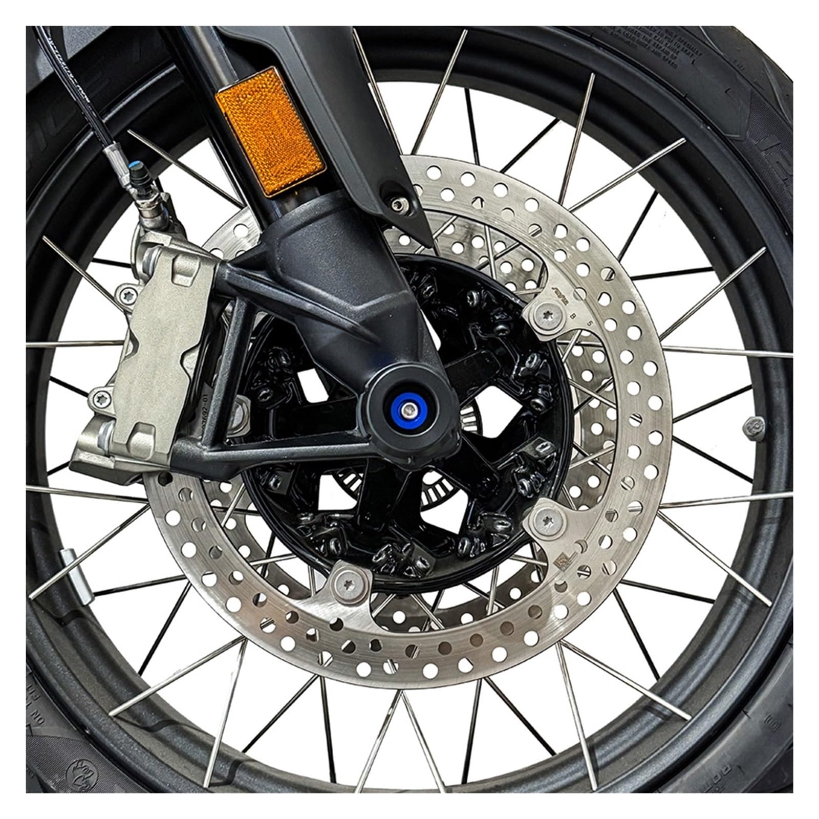Protector Deslizante De Horquilla para Eje De Rueda Delantera Y Trasera para Hon&da 750 X-ADV 750 XADV X XADV750 ADV 2021-2025 Deslizadores de Discos