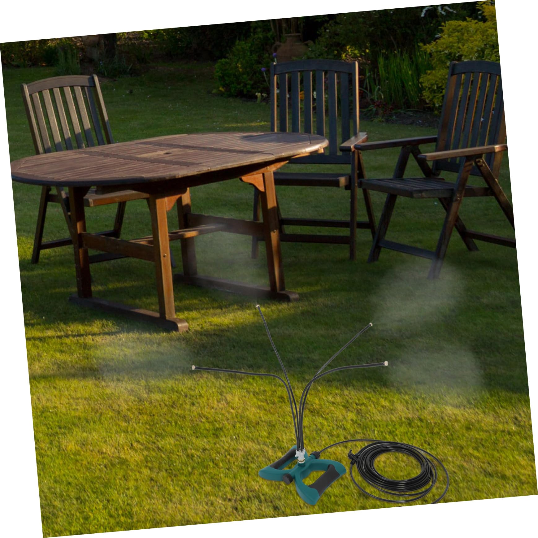 UPKOCH Système de Brumisation Extérieur sur Pied pour Jardin, Kit 1 Set