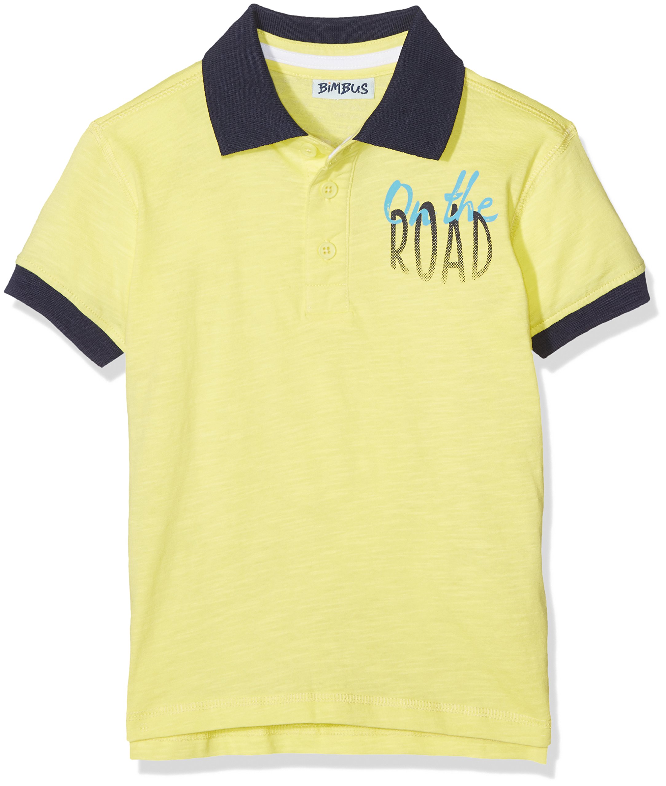 BimbusBoy's 171IFFN007 Polo Shirt, Giallo (Giallo 11), 128 cm