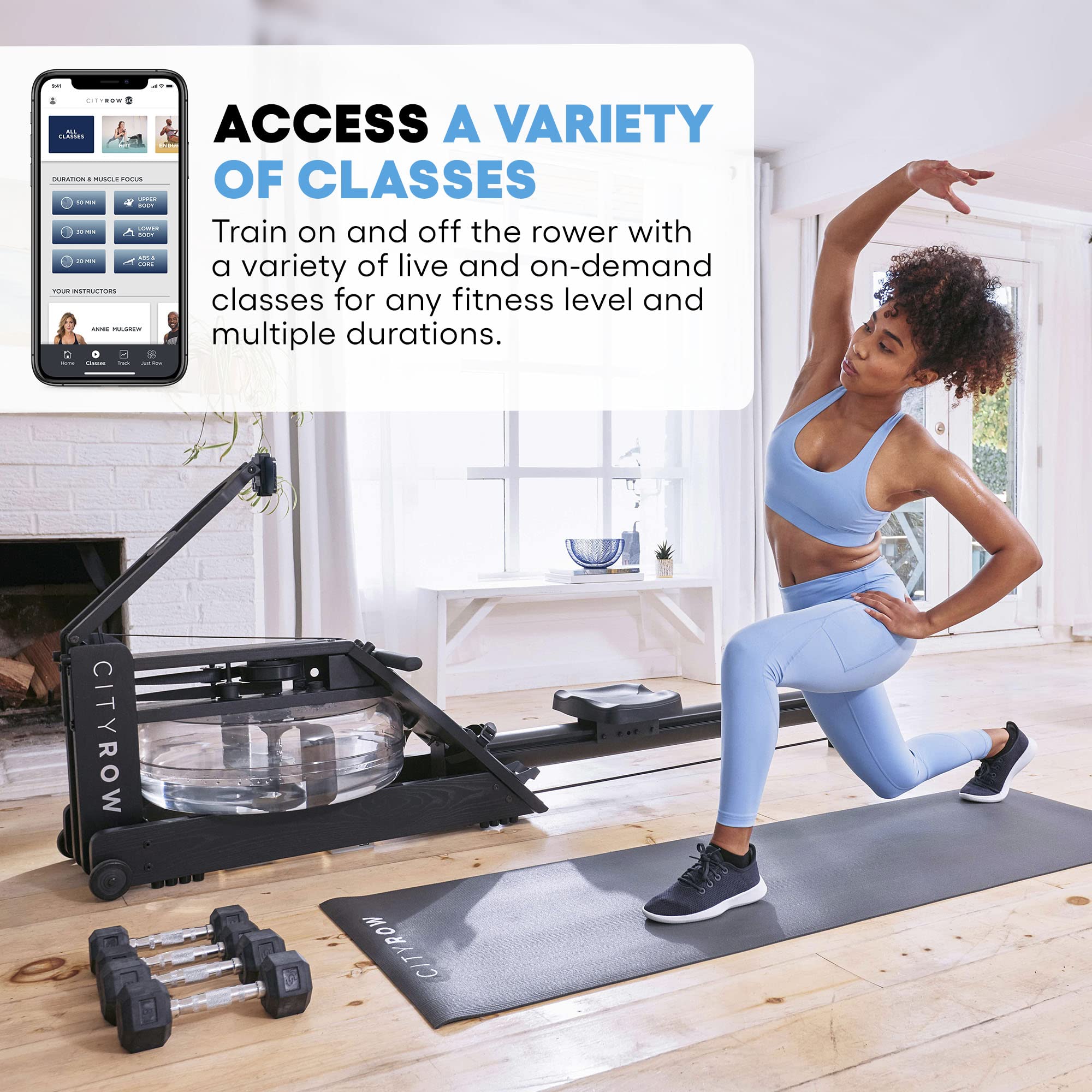 Cityrow Classic Rower Portable Rowing Machine For Home Gym Quality