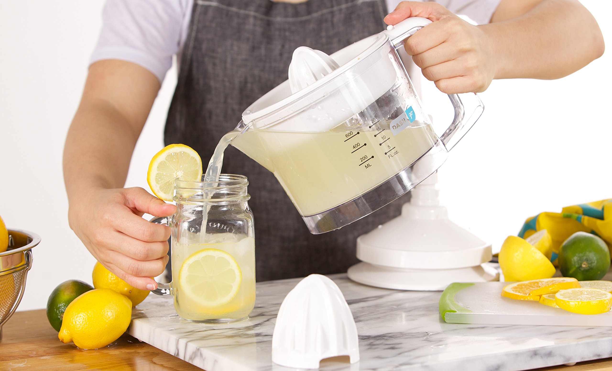 「Fresh Juice」 Amazon.com: Electric Citrus Juicer Squeezer, Reemix Powerful