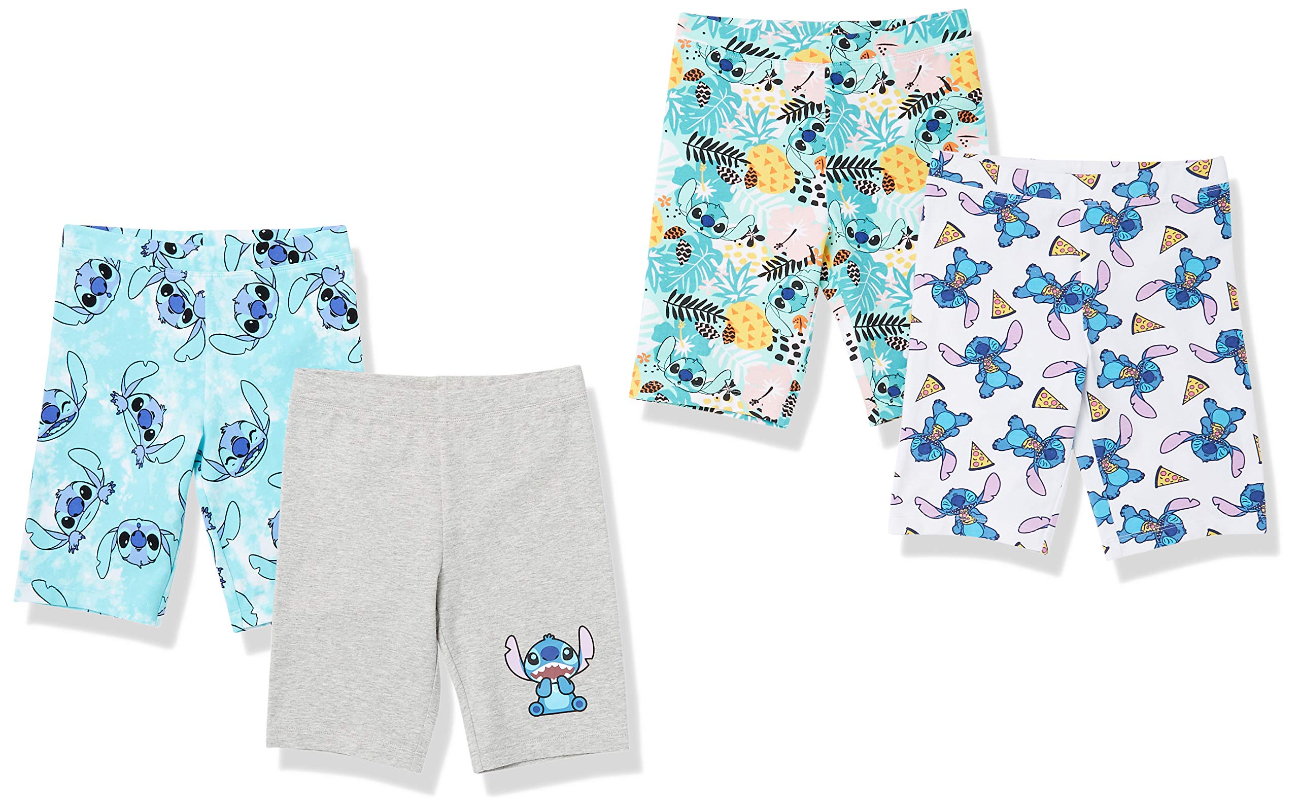 Amazon Essentials Disney | Marvel | Star Wars | Frozen | Princess Girls and Toddlers' Bike Shorts (Previously Spotted Zebra)