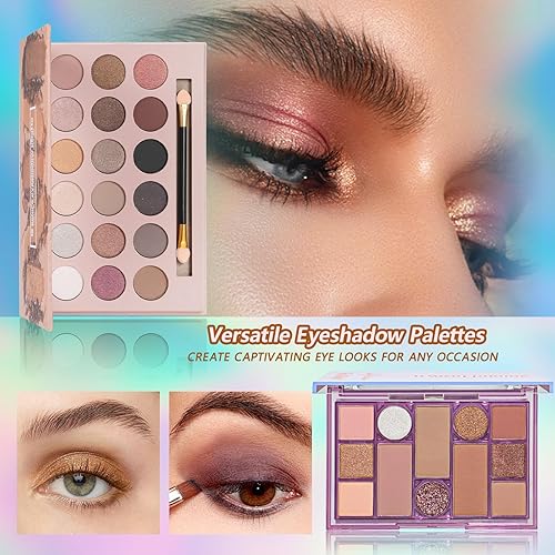 Miniatura 3 de Kit de maquillaje para mujeres, kit completo de maquillaje para adolescentes, adolescentes, juego de regalo de maquillaje para adolescentes, niñas,