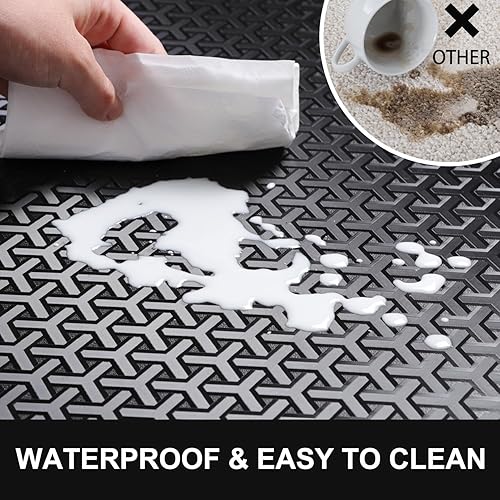 Miniatura 5 de Alfombrilla para Silla de Oficina para Piso Duro, FURKIT 36"x48" Alfombrilla Antideslizante de PVC para Silla de Computadora para Juegos, Alfombra