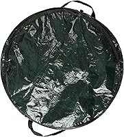 Vista 7 de Wakeman Outdoors, bote de basura plegable con tapa de apertura rápida y cierre (33 galones). Ideal para reciclaje, campamentos y más. Color verde